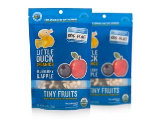 Little Duck Organics Tiny Fruits   2 Pk   Blueberry Apple