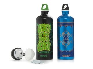 SIGG 1.0L Aluminum Water Bottle 2 Pack Bundle (Random Designs)