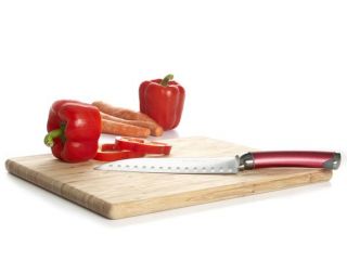 inch santoku veggies and cutting board not included