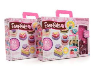 Easy Bake Microwave & Style Deluxe Delights Cake and Cookie Kit – 2 