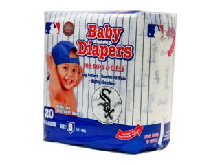 MLB Officially Licensed Chicago White Sox Disposable Diapers