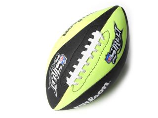 Wilson NFL Street Glow in the Dark Junior Football 2 Pack