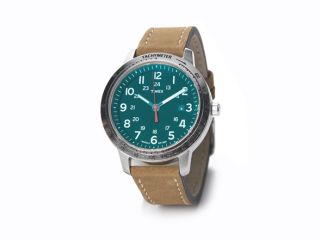 Weekender Sport Brown Nubuck Leather Strap Watch, model T2N636