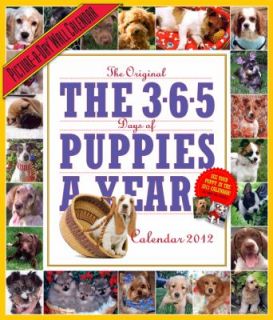 The 365 Puppies A Year Calendar 2012 2011, Calendar