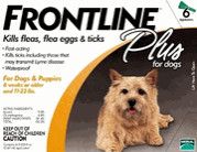 Merial Frontline Plus 6 Pack For Dogs Under 22 lb