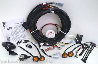 2009 2013 RZR Plug N Play Street Legal Turn Signal Horn Kit LED 