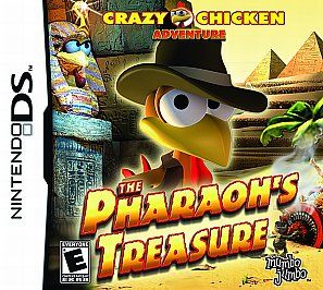 Crazy Chicken The Pharaohs Treasure Nintendo DS, 2009