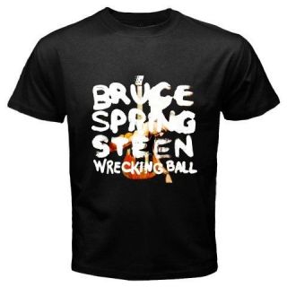   SPRINGSTEEN *Wrecking Ball World Tour 2012 Black T Shirt Size S 3XL
