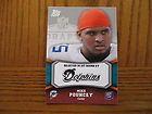 2011 TOPPS ROOKIE TEAM LOGO PATCH MIKE POUNCEY ERROR CARD NM MT