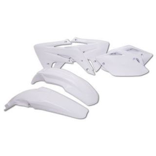 Acerbis Replica Plastic Kit White Fits 2012 HONDA CRF150R