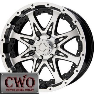   AO Buskshot Wheels Rims 8x165.1 8 Lug Chevy GMC Dodge 2500 2500HD