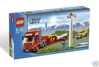 7747 wind turbine transport lego new city town sealed time