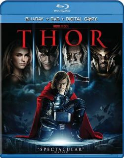 Thor Blu ray DVD, 2011, 2 Disc Set, Includes Digital Copy