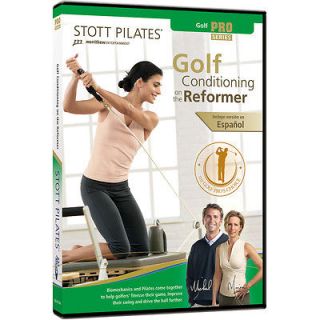 stott pilates dvd golf conditioning on the reformer official 