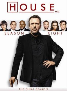House Season Eight   The Final Season DVD, 2012, 5 Disc Set