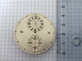 vintage moeris pocket watch dial cadran zifferblatt from switzerland 