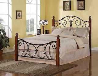 coaster iron beds and headboards queen bed 300255q time left