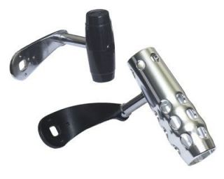 TWO (2) JUMBO T Bar Handles with SILVER Knob fits Shimano TLD 20 30 2 