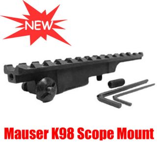 New Tactical MAUSER K98 WEAVER SCOPE MOUNT FITS MOST MAUSER K98 RIFLES