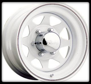 14X6 PACER ALLOY 310W WHITE SPOKE 6X5.5 AVALANCHE FRONTIER 4RUNNER 