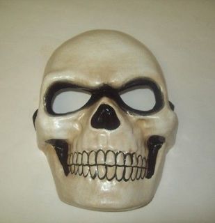 DAY OF THE DEAD SKULL SKELETON FACE PAPER MACHE CARNIVAL MASK WALL 