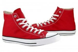 Converse All Star Chuck Taylor HI M9621 Authentic Red Sneakers Shoes 