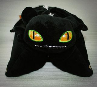 15 How to Train Your Dragon NIGHT FURY TOOTHLESS PILLOW Pets Plush 