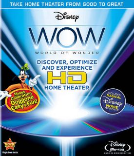 Disney WOW World of Wonder Blu ray Disc, 2012