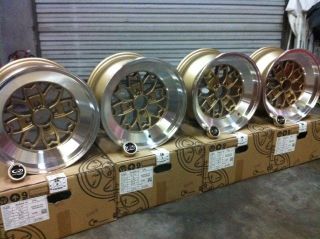 ROTA Wheels Aleica 15x8 (4x100+10mm, 67.1 Hub, Royal Gold) Set of 4 