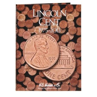 HARRIS #2674 Coin Folder #3 LINCOLN CENT 1975 2013