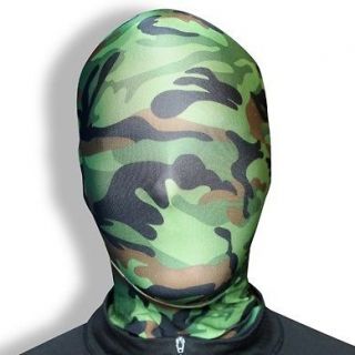 MORPHSUIT  Combat Camoflage Morph Mask  ADULT ONE SIZE