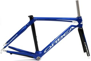 2009 ORBEA ONIX 51cm Road Bike Frameset Full Carbon W/Fork Blue NEW