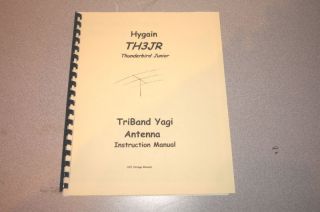 hygain th3jr yagi antenna instruction manual  11