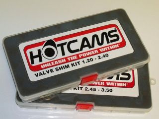 yfz450 450r z400 ltr450 kfx450 hotcams valve shim kit time