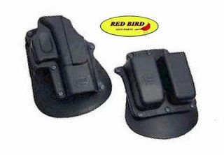   BELT PADDLE HOLSTER GL2 & MAG POUCH FITS GLOCK 17 19 23 22 31 32 34 35