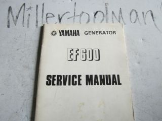 yamaha ef 600 generator service manual  24