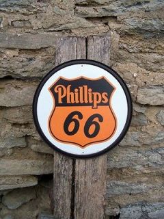 Vintage Look Phillips 66 Gas Station Metal Sign Ad Retro Garage Wall 