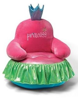 Gund Pink Princess Throne Chair with Green Tutu & Blue Base Crown  NEW 