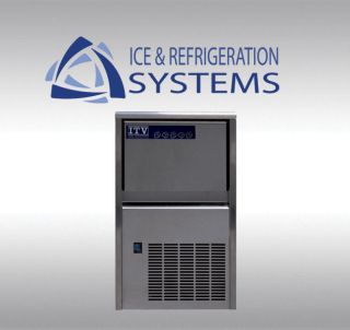 itv 55lb undercounter countertop ice machine maker lease this item