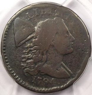 1794 Draped Bust Large Cent 1C   PCGS Genuine G Details   Very 