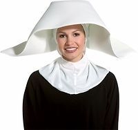 Adult Womens Flying Nun Hat Halloween Holiday Costume Party (Size 