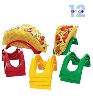 new avon exclusive taco holders set of 12 shell stands