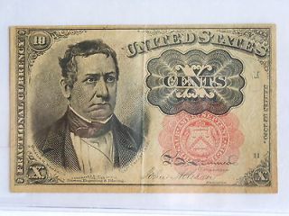 1874 10 cent 25 cent fractional paper money time left