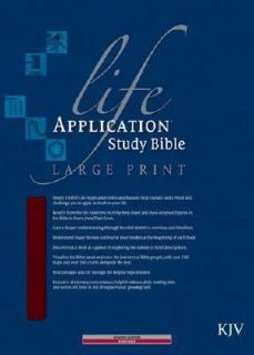 Life Application Study Bible 2003, Hardcover, Large Type