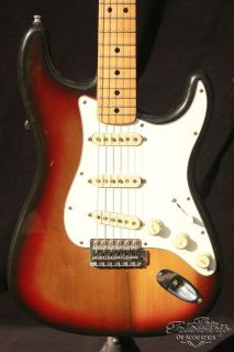 1974 Fender stratocaster sunburst, Lightweight, Original Case, EC