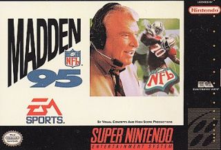 Madden NFL 95 Super Nintendo, 1994
