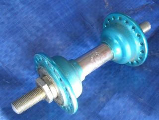 NOS Old School BMX Blue Chair Front 36 Hole Hub Made in Japan
