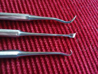 SET OF 3 CAT SCALERS quality stainless steel) TEETH CLEANING Awesome 