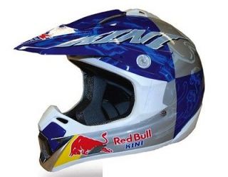kini red bull competition mx helmet blue size lg 60cm