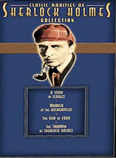 Classic Rarities of Sherlock Holmes Collection DVD, 2004, 4 Disc Set 